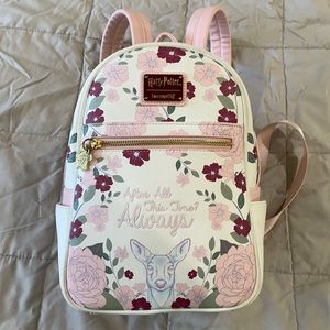 Harry Potter Loungefly Always Floral Backpack